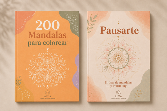 2x1 Pausarte | Cuadernillo + 200 Mandalas